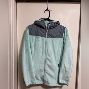 Columbia Mint Green Zip Up Jacket